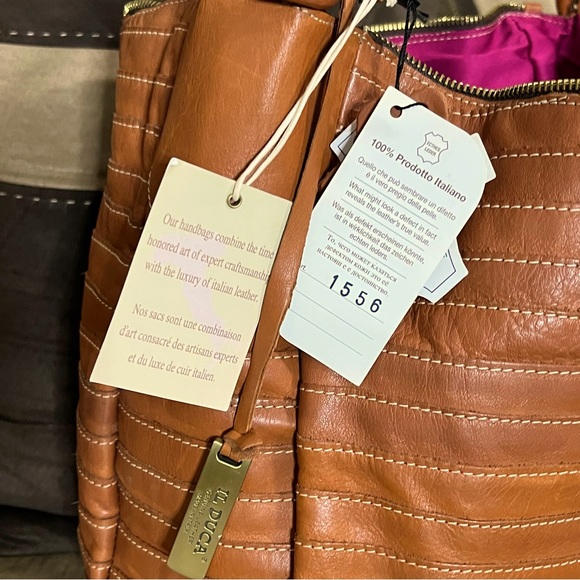 Beautiful Genuine Leather IL DUCA hobo bag. - Picture 4 of 5